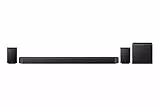 Samsung HW-Q995GF Q-Series 11.1.4-Kanal-Soundbar für Fernseher, Kabelloser 8'-Dual-Subwoofer, 4.0.2-Kanal-Rücklautsprecher, Kabelloses Dolby Atmos und DTS:X, SpaceFit Sound Pro, Q-Symphony
