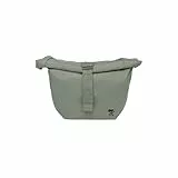 FUCHS & REBELL® Crossbody Tasche LUCA - Durchdacht & Nachhaltig – 3-Punkt-Gurt-System für mehr Stabilität, robuste Magnetschnallen, viele Fächer & flexibles Volumen (4,5-8L) (Hell Grün)