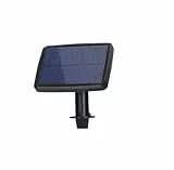 Sonnenkollektor fur 18M/60FT Solar Lichterkette Aussen, 4 Modus Solar/USB-Betriebene Sonnenkollektor fur Solar Lichterkette