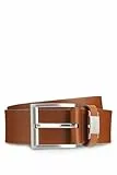 BOSS Herren Gürtel, Modern, 210 Medium Brown, 95