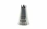 Original Kaiser Sterntülle 13 mm, Spritztülle, Edelstahl rostfrei, falz- und randfrei, Silber, Silberfarben