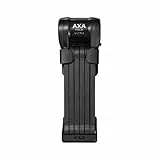 AXA 59831095KB Fold Ultra 90 Lock, Black, 90 cm