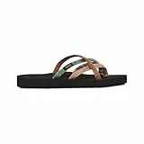 Teva Damen Olowahu Flipflop, Mixed B Maple Sugar Multi, 38 EU