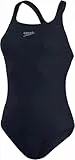 Speedo Damen Eco Endurance+ Medalist Badeanzug | Athletische Passform | Klassisches Design | Recyclingmaterial | Chlorbeständig | Besonders flexibel True Navy 34
