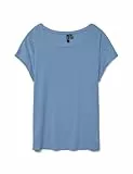VERO MODA Damen Vmava Plain Ss Top Ga JRS Noos, Allure, L