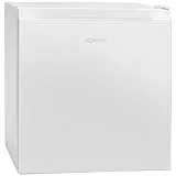 Bomann® Mini Kühlschrank 45L mit Gefrierfach, leise Kühlbox klein für Küche Büro Camping und Gaming, Kühlschrank klein Türanschlag wechselbar - Minikühlschrank Getränkekühlschrank Minibar KB 7245 weiß