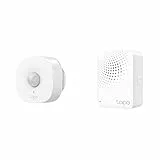 TP-Link Tapo T100 Bewegungsmelder + TP-Link Tapo H100 Smart Hub (Weiß)