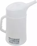 BGS 8569 | Füllkanne | 5 l | säure-, öl- und laugenbeständig | Messbecher | Ölkanne