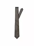 SELECTED HOMME Herren SLHNEW Texture TIE 7CM NOOS B Krawatte, Braun (Demitasse Demitasse), One Size