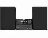 JVC UX-C25DAB - Micro HiFi-System mit CD, USB, Bluetooth, DAB+, UKW-RDS, Line-In und IR-Fernbedienung, Schwarz