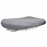 Rukjmqi Schlauchboot Boot Abdeckplane, Schlauchboot Abdeckung Bootsabdeckung UV-Schutz, Wasserdicht Staubdicht UV-Beständig Persenning Boot, Bootabdeckplane, Universell Große Driftbootabdeckung