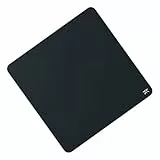 Fnatic | Dash XL | Advanced Professional Gaming Mouse Mat for Esports with Stitched Edges and Non-Slip Rubber Base, Level Surface (XL, Black, Mixed Fabric) - 475 x 475 x 3 mm