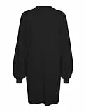 VERO MODA Damen VMNANCY LS Funnelneck Dress NOOS Kleid, Black, M