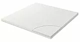 Sämann Laufgittermatratze Cloud Basic 120x120 cm - Matratze für Baby Laufstall - Baumwollbezug, für Allergiker