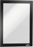 Durable Info-Rahmen Duraframe Magnetic (A5, Magnetrahmen für metallische Oberflächen) 5 Stück, schwarz, 494701