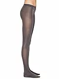 ESPRIT Damen Strumpfhose Cotton W Ti Baumwolle einfarbig 1 Stück, Grau Stone Grey 3988, 38-40