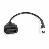 Aramox Diagnosekabel OBD Motorrad 3 Pin Diagnosekabel Motorrad 3-Poliges OBD-Diagnosekabel für X-MAX N-MAX MT-125 3PIN OBD2