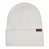 Boonbery Mütze Herren Damen Unisex Beanie Wintermütze Strickmütze klassisches Design Weiche Dünne Mütze Ideal für Alle Jahreszeiten Weiß