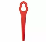 60 Stück PA6 Ersatzmesser-Set Kompatibel für Einhell Rasentrimmer GE-CT 18 Li, GC-CT 18/24 Li, BG-CT 18 Li, RG-CT 18 Li, Kunststoffmesser Kompatibel für Einhell Akku-Rasentrimmer Zubehör