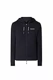 Armani Exchange Herren Everyday French Terry Hoodie Kapuzenpullover, Blau, S