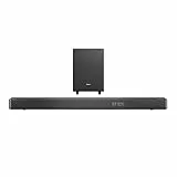Hisense AX3120G 3.1.2Ch Soundbar mit kabellosem Subwoofer, 360W, Dolby Atmos, Bluetooth 5.3, EzPlay, 4K HDMI Pass Through, Roku TV Ready, DTS: X, HDMI/AUX/ARC/Optisch/USB, 7 EQ Modi