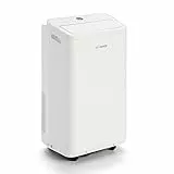 Bosch Cool 2000 Mobiles Klimagerät - 3-in-1 Klimaanlage, Luftentfeuchter, Ventilator - 2,6 kW für Räume bis zu 35m² - Mit Auto-Modus, Silent-Modus Sleep-Modus