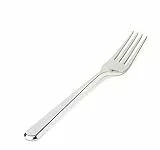 Alessi BG02/5 Amici 6 Stück Dessertgabel,Edelstahl 18/10 glänzend poliert