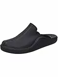 Westland Herren Pantoffeln Monaco 202 G, Männer Hausschuhe,Weite H (Weit),schlapen,Home-Slipper,House-Slipper,patschen,schwarz,44 EU / 9.5 UK