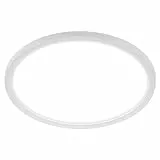 BRILONER - LED Bad Deckenleuchte mit Backlight, IP44 LED Badezimmerlampe, 18 Watt, 2400 Lumen, Lampe, Küchenlampe, Flurlampe, ultraflach, neutralweiße Lichtfarbe, 290x35 mm (DxH), Weiß