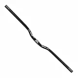 AEYINO Mountainbike-Lenker 25,4 mm – 20/40/60/80/100 mm Rise MTB-Lenker aus Aluminiumlegierung – 720/620 mm extra langer Fahrrad-Riser für E-Bikes, Klappräder und Downhill-Rennen