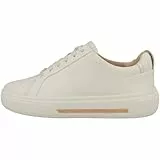 Clarks Damen Hollyhock Walk Basket, Off White Lea, 39 EU
