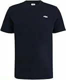 FILA Men's Laas Regular Tee T-Shirt, Black Iris, XXL