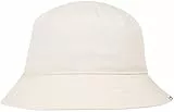Tommy Jeans Damen Fischerhut Bucket Hat, Elfenbein (Newsprint), Einheitsgröße