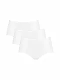 Sloggi Women 24/7 Microfibre Midi C3P 0 White 40