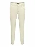 ONLY & SONS Herren Chino Hose ONSMARK - Tapered Fit - Schwarz Grau Blau Grün, Größe:33W / 32L, Farbvariante:Moonstruck 22010209