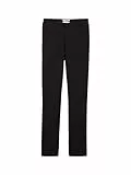 TOM TAILOR Mädchen Kinder Skinny Fit Leggings mit Schlag, 14482 - Deep Black, 176