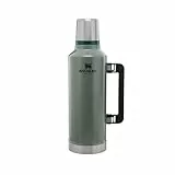 Stanley 1913 Classic Legendary Thermosflasche 2.3L - Thermos Hält 48 Stunden Heiß Oder Kalt - Edelstahl Thermoskanne - BPA-Frei - Spülmaschinenfest - Hammertone Green