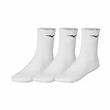 Mizuno 3P Socke White/White/White S
