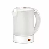 Girmi BL04 Reise-Wasserkocher, Fassungsvermögen 0,6 Liter, 600 W, 2 Becher, Messbecher, weiß