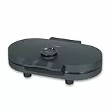 Severin WA 2118 Waffeleisen Kontrollleuchte, klappbar Schwarz