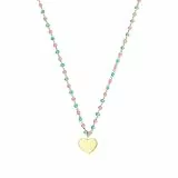 Prinzessin Lillifee Kette mit Anhänger Edelstahl Mädchen Kinder Halsschmuck, 35+3 cm, Gold, Herz, Kommt in Schmuck Geschenk Box, 2033362