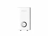 Thermoflow Elex 10 kW Durchlauferhitzer 230 V druckfest | Warmwasserbereiter bis 55 °C | G 1/2“ Anschluss | 5,6 L / min | Durchlauferhitzer für Küchenspüle, Waschtisch oder Bad