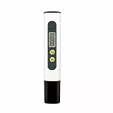 Jinpojun Wassertester, TDS Messgerät, Wasserqualität-Tester für Trinkwasser, Schwimmbad, Aquarium, Pools und Labor, Messbereich 0-999 PPM(Schwarz)