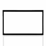 Autoradio Rahmen 2 Din DVD-Navigation 7in PST Dicke Blende Armaturenbrett Hochfester Kunststoff für 178x102mm Universalteile Schwarz