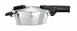 Fissler Vitaquick Premium/Schnellkochtopf (2,5 L, Ø 18 cm) m. Einsatz, Edelstahl-Dampfkochtopf, 2-Garstufen, Made in Germany - Induktion