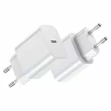 BHHB 20W USB C Ladegerät, A-pple Adapter Netzteil für i-Phone entwickelt, USB C Stecker mit i-Phone 16/15/14/13/12 Plus Pro Max Mini, Air-Pods i-Pad, Samsung Galaxy S24/23/22