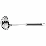 WMF Profi Plus Suppenkelle 30 cm, Saucen-/ Schöpflöffel, Cromargan Edelstahl teilmattiert, spülmaschinengeeignet