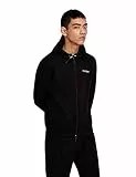 Armani Exchange Herren Everyday French Terry Hoodie Kapuzenpullover, Schwarz, M