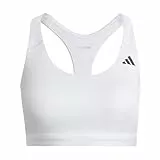 adidas Damen Optime Essentials Workout Medium Support Bra, White, M