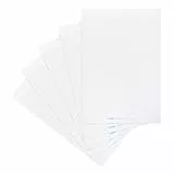 Landré Flipchart Papier, kariert, 20 Blatt je Block, 6 fach Lochung, 5 Stück